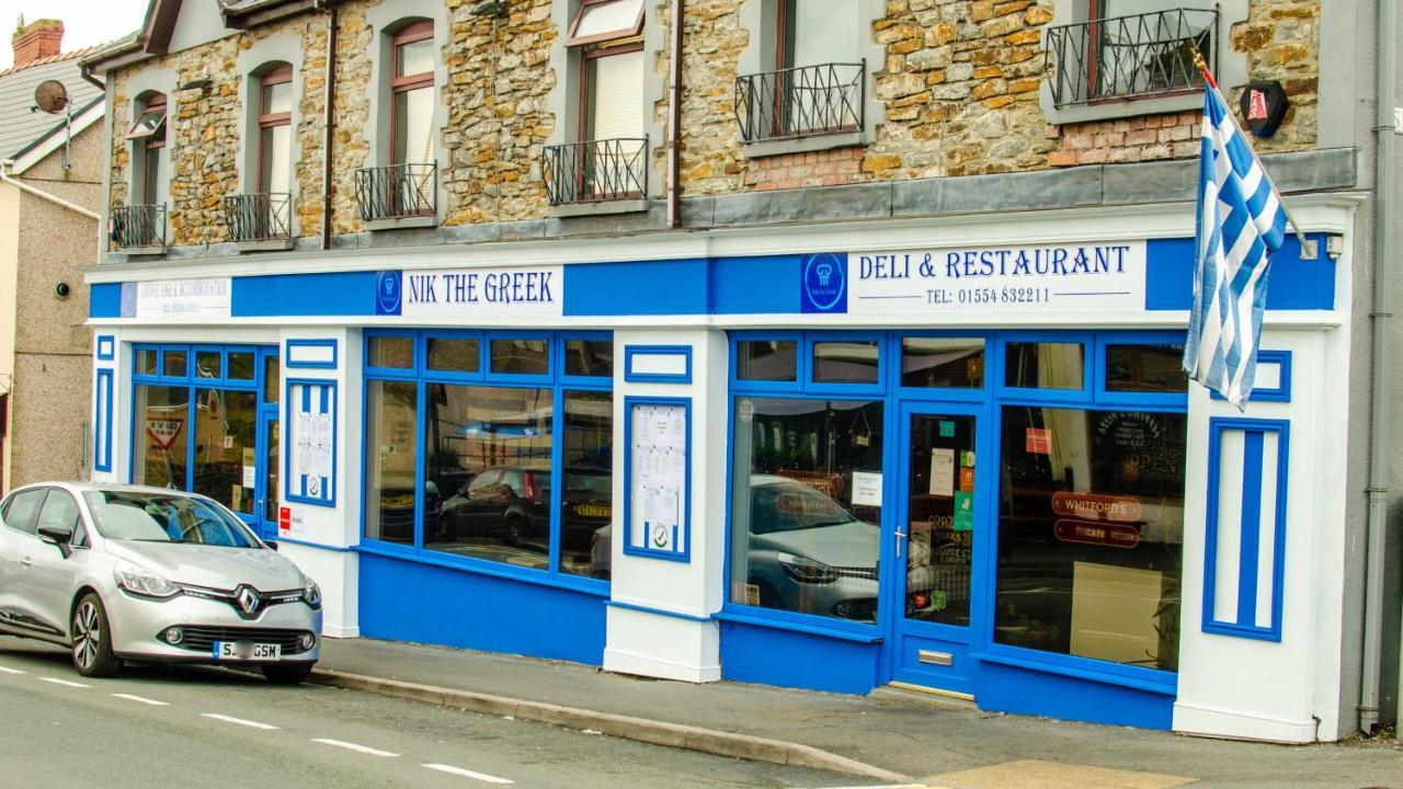 Nik The Greek Bed & Breakfast Burry Port Eksteriør bilde